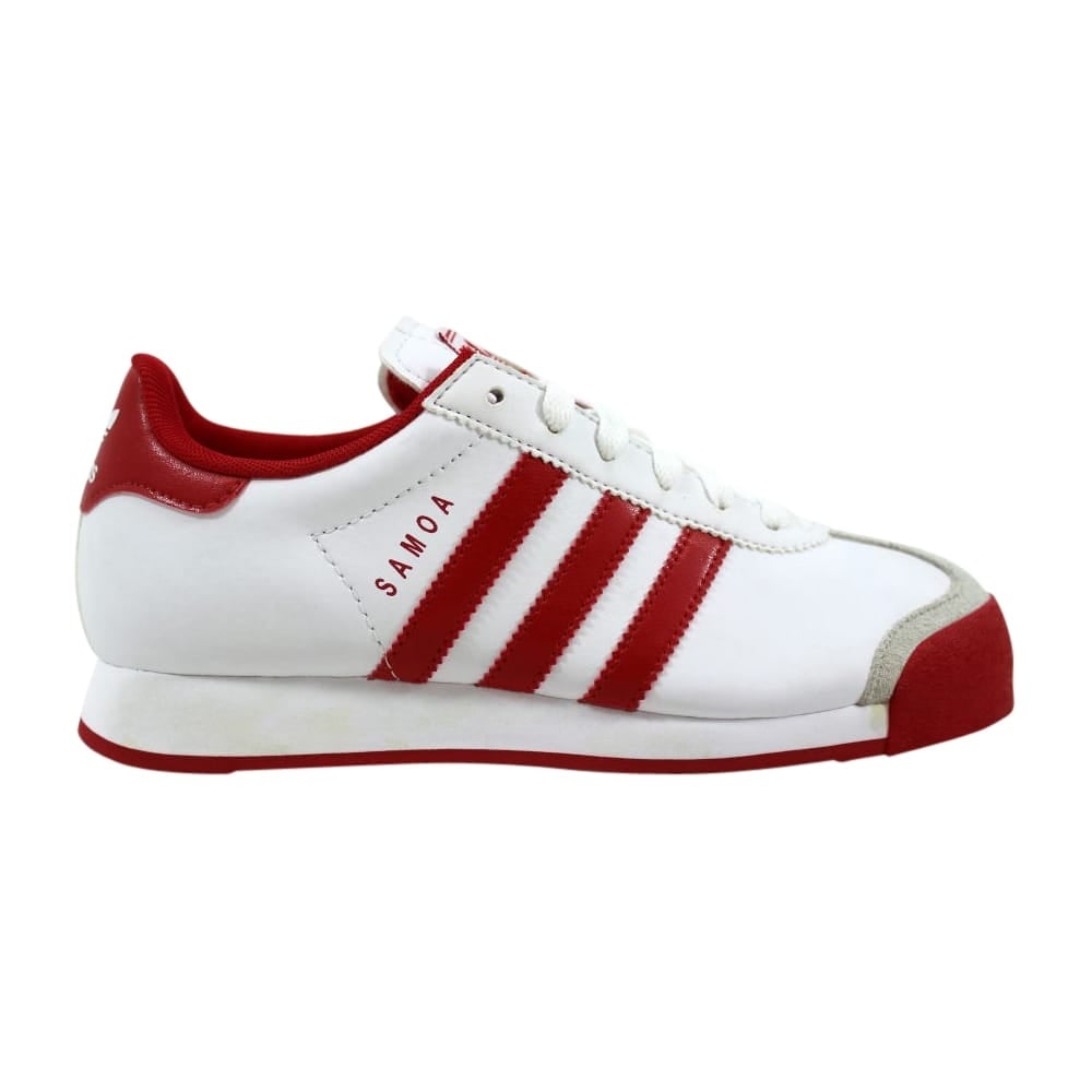 red and white samoa adidas