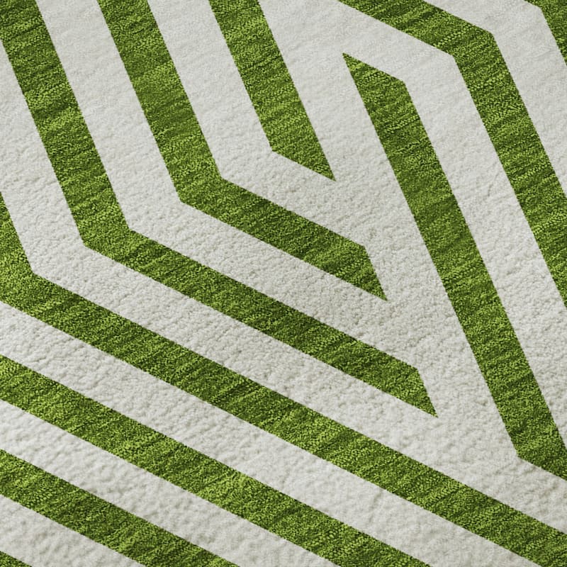 Premium Washable Super Soft Contemporary Geo Mayfield Rug