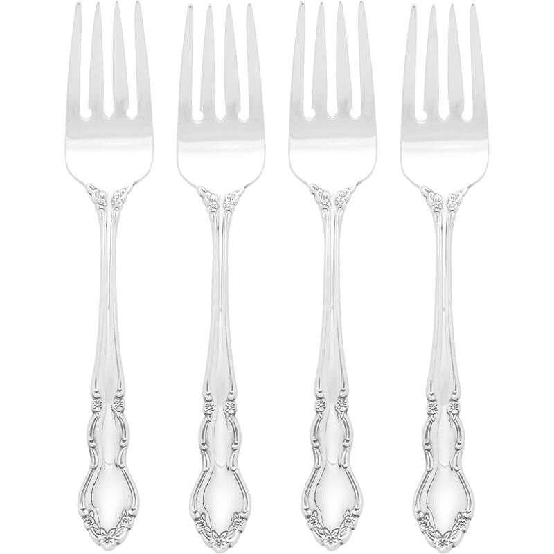 Oneida Dover Fine Flatware Salad Forks, Set Of 4
