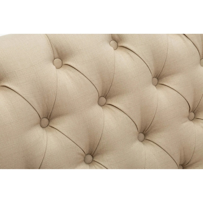 Loveseat sleeper Modern Tufted Button Back Upholstered Loveseat for Dining Room