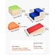 preview thumbnail 10 of 8, Multi Color PU Leather 6-Piece Foam Climbing Blocks Set for Kids, Soft and Safe - Multi Color