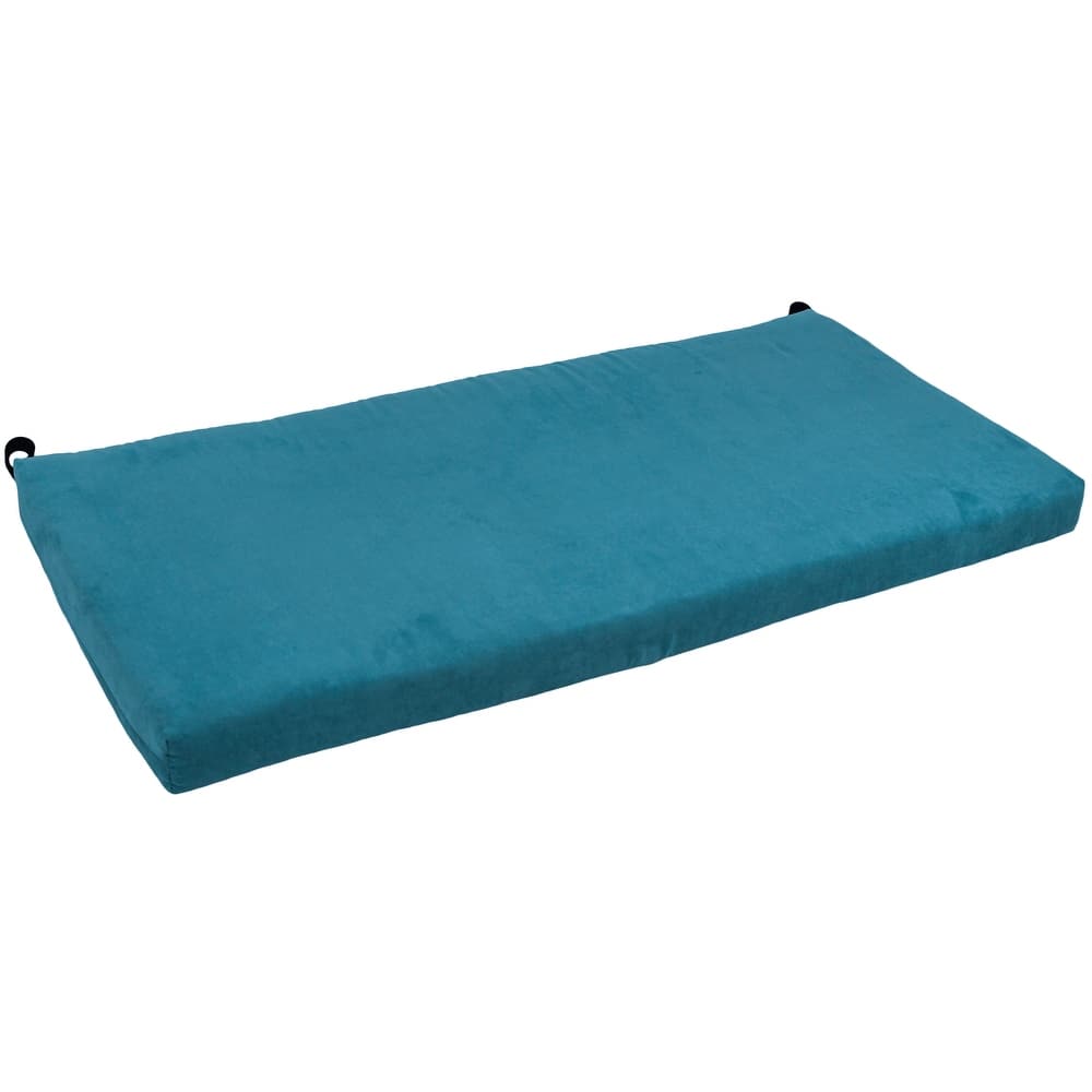 Microsuede Indoor Bench/Loveseat Cushion (40-, 42-, or 45-inches wide)