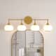 Option 4-light / Satin Brass