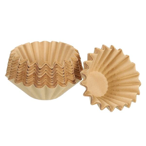 1-2 Cup Basket Coffee Filters 6.1x1.8 Inch Drip Coffee Maker Pack of 100 -  Natural Brown - Bed Bath & Beyond - 37559452