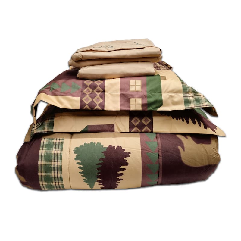 Cozy Cabin 7PC Bed in a Bag