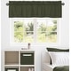 preview thumbnail 2 of 4, Dark Green Window Curtain Valance for Woodland Camo Collecton - Solid Color Hunter Forest Olive for Rustic Deer
