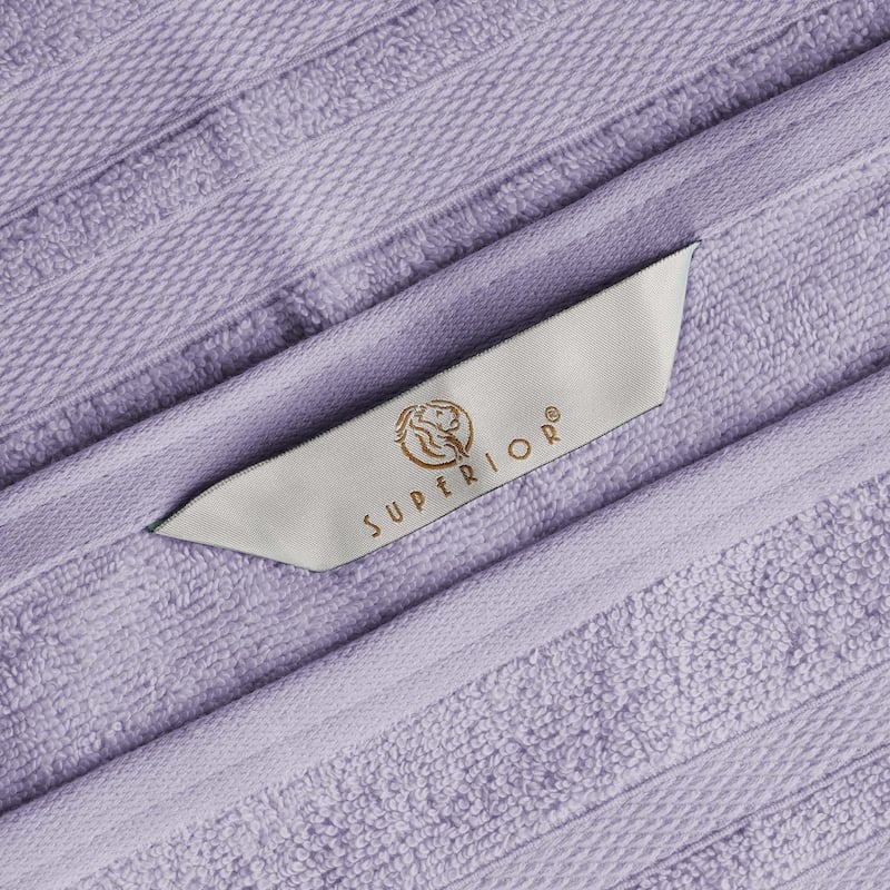 Superior Ultra-Soft Cotton Solid Quick-Drying 12 Piece Towel Set