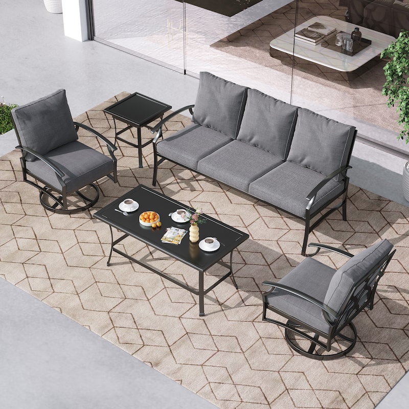DREAMSIDEA Outdoor Furniture Conversation Patio Set