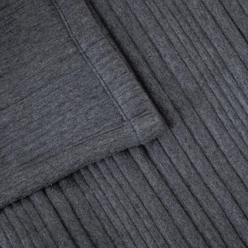 Cotton Cloud Jersey Bed Blanket, Quilted Bedspread, Soft Coverlet