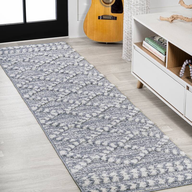 JONATHAN Y Astrid Tropical Leaves Area Rug