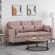 preview thumbnail 1 of 10, Roselle Upholstered 3-seat Sofa by Christopher Knight Home