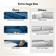preview thumbnail 119 of 150, Corduroy Sectional Sofa with Removable Ottomans & Ultra-soft Cushions for Living Room & Bedroom