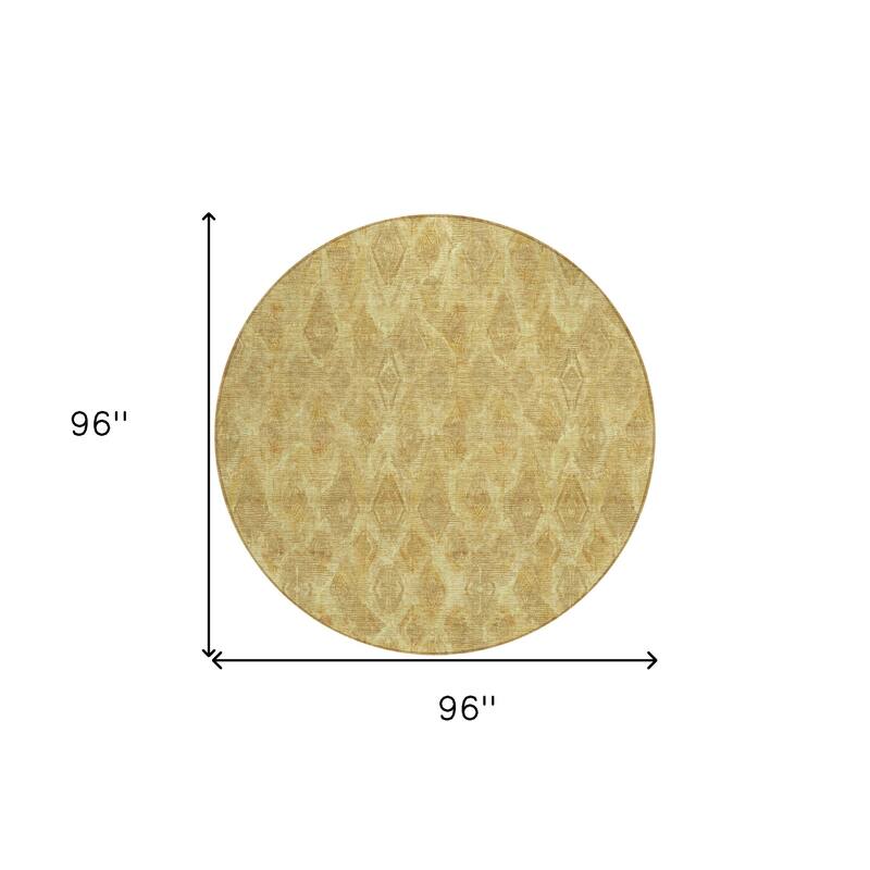 HomeRoots Geometric Traditional Rectangle Outdoor Rug