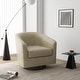 preview thumbnail 53 of 143, Modern 360°Swivel Accent Chairs Barrel Armchairs