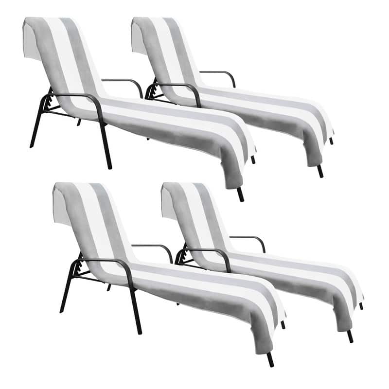 Superior Cabana Cotton Towel/ Chaise Lounge Chair Cover