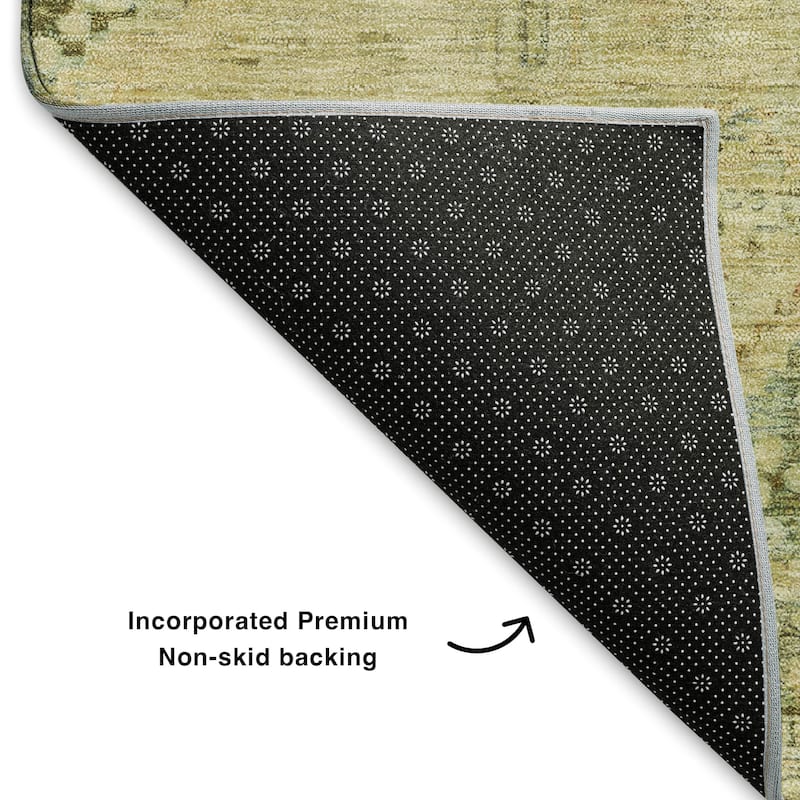 Premium Washable Super Soft Vintage Traditional Mayfield Rug