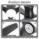 preview thumbnail 35 of 69, Sofucor 52Inch Low Profile Flush Mount Ceiling Fan with LED Light,3‑Blade Quiet Light Combo for Bedroom Kitchen Living Room