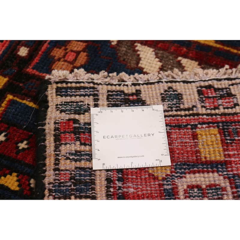 ECARPETGALLERY Hand-knotted Kayseri Vintage Red Wool Rug - 4'11 x 10'1