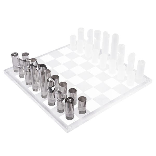 Chess Piece Wall Art Cut-Outs With Pawns, King Queen, Rooks