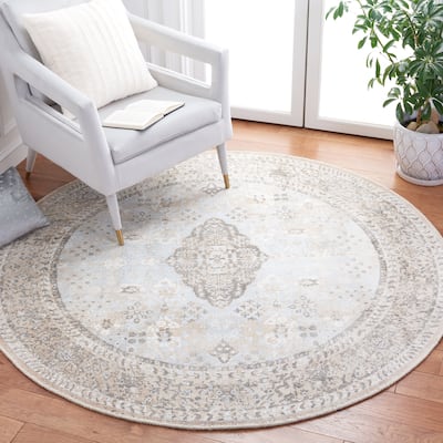SAFAVIEH Handmade Restoration Vintage Anelia Wool & Viscose Wool Rug