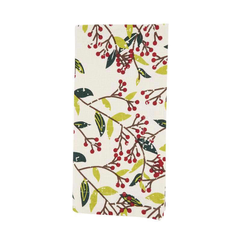 Red Berry Delight Napkin (Set of 4) - Set of 4