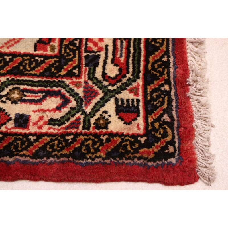 ECARPETGALLERY Hand-knotted Anadol Red Wool Rug - 3'5 x 6'0