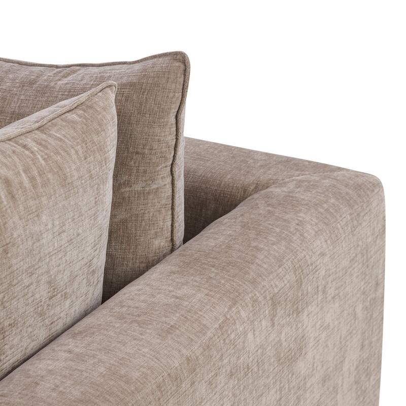 Poly & Bark Milo Left-facing Sleeper Sectional