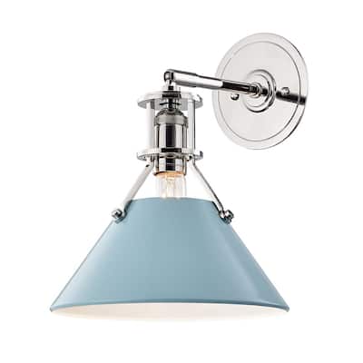 Hudson Valley Lighting Painted No.2 Single Light 11" Tall Wall Sconce