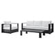 preview thumbnail 13 of 52, Tahoe Outdoor Patio Powder-Coated Aluminum 3-Piece Set