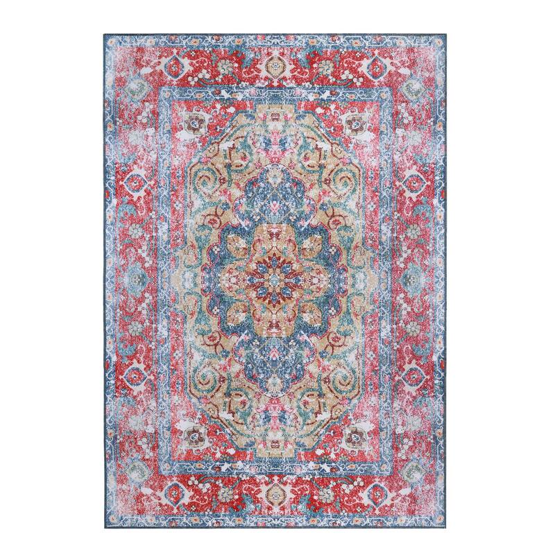 Superior Tanager Rustic Non-Slip Machine Washable Indoor Area Rug or Runner