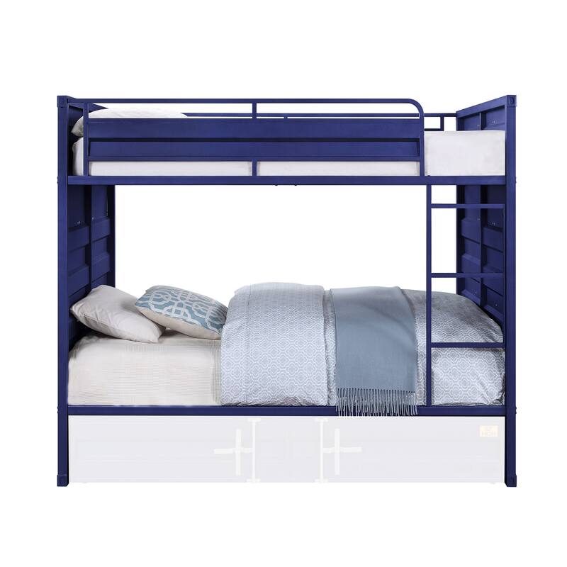 Kamloops Full over Full Bunk Bed with Built-in Ladder