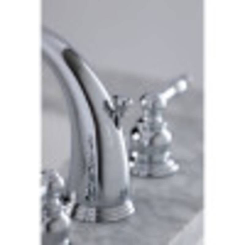 Kingston Brass Vintage Widespread Bathroom Faucet with Pop-Up Drain