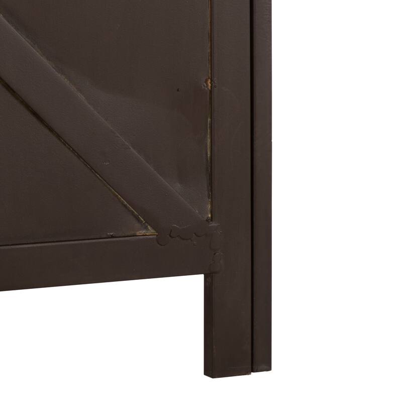 SAFAVIEH Outdoor Patio Furniture Caledonia Trellis Planter - 22"W x 22"D x 98"H