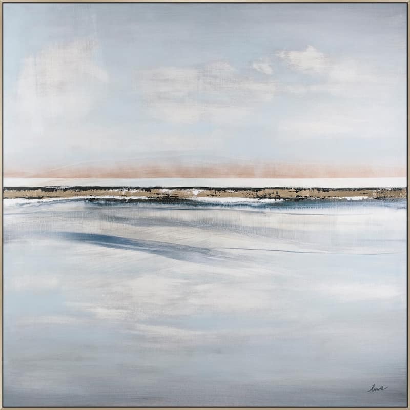 Renwil Johnston 40" Wide Canvas Art, Grey