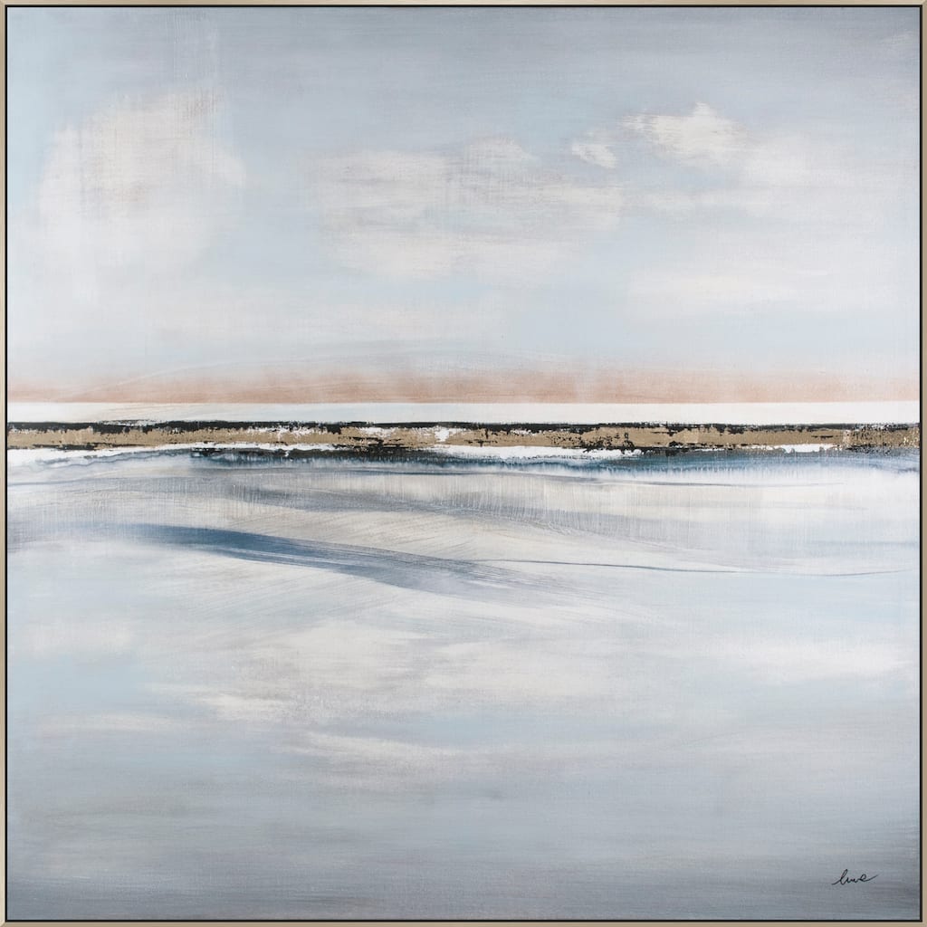 Renwil Johnston 40" Wide Canvas Art, Grey