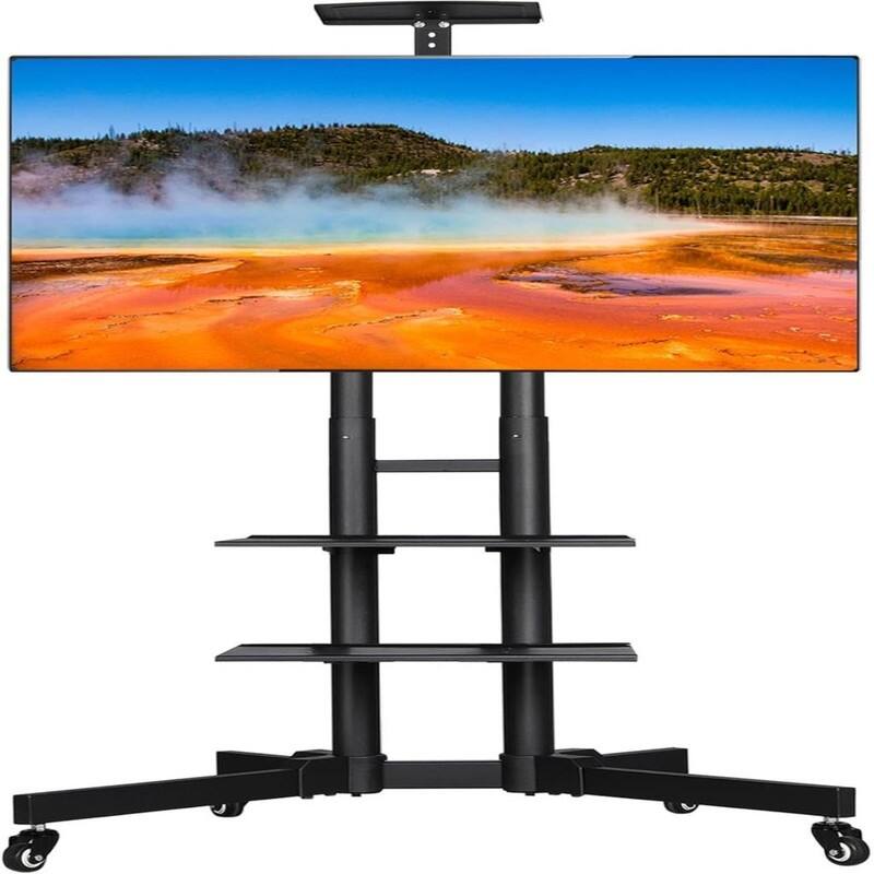 Mobile TV Stand - Black