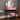 Three-Fold Mirror Single Drawer Kids Dresser Red Leopard Print