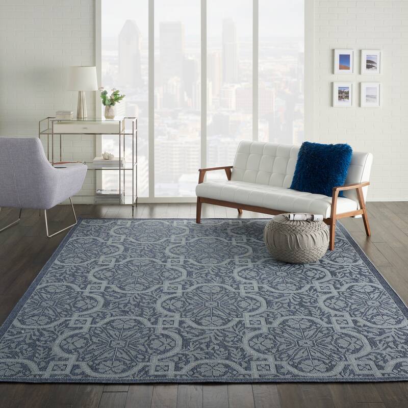 Porch & Den Godwin Medallion Indoor/Outdoor Area Rug