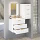 Option White+Vanity+Cabinet