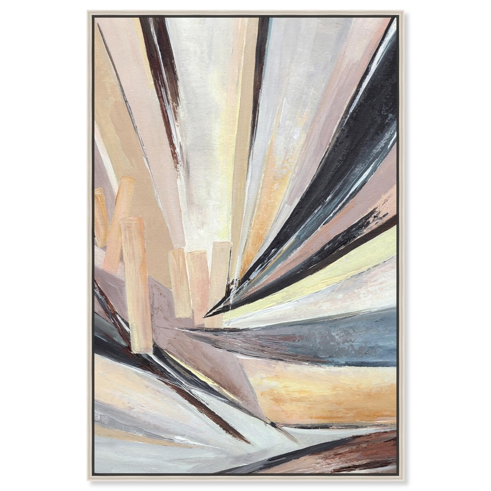 Balancing Lines I Canvas by Art Remedy