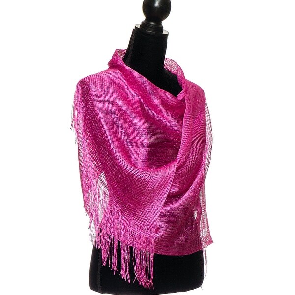 pink wedding wrap