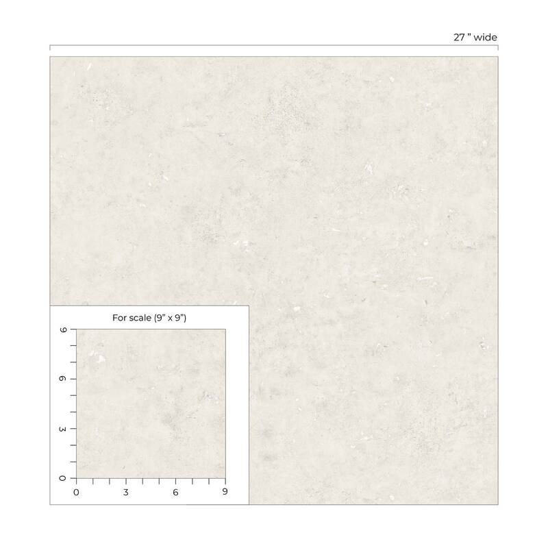 Seabrook Designs Cement Faux Embossed Vinyl Unpasted Wallpaper