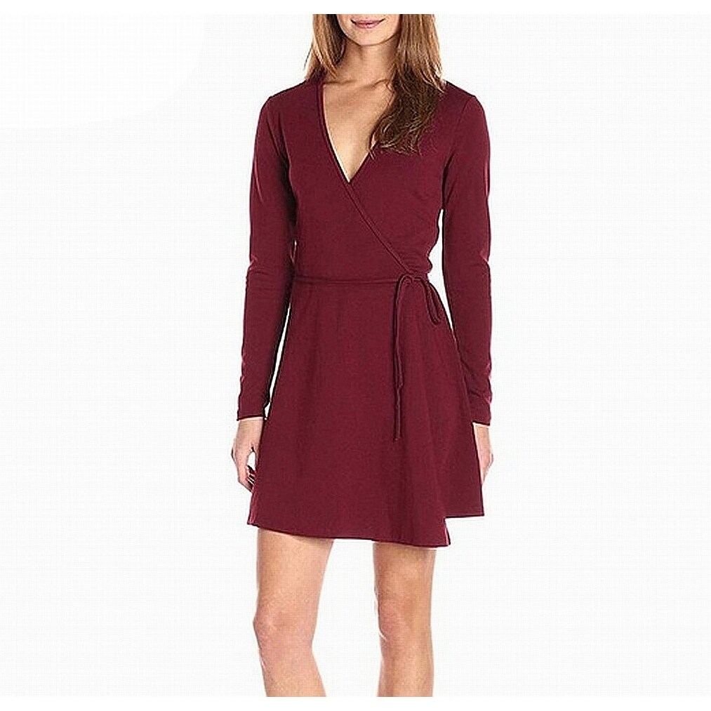 american apparel red dress