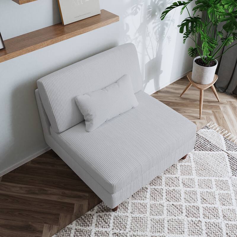 Free Combination Multi-Shaped Corduroy Sofa Modular