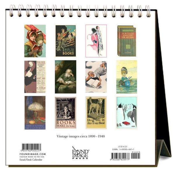 Shop 2019 Book Well Read 2019 Easel Desk Calendar Contemporary Art By Found Image Pr Overstock 24336840