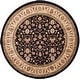 preview thumbnail 15 of 17, SAFAVIEH Lyndhurst Sojeva Traditional Oriental Rug 6' Round - Black/Ivory - Round