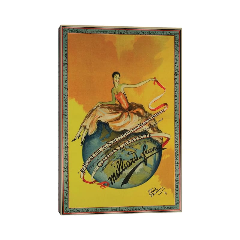 iCanvas "Milliard de France, 1923" by Vintage Apple Collection Canvas Print