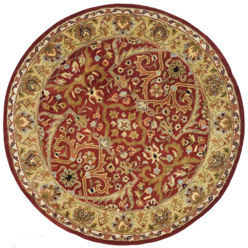 SAFAVIEH Handmade Heritage Abc Traditional Oriental Wool Rug