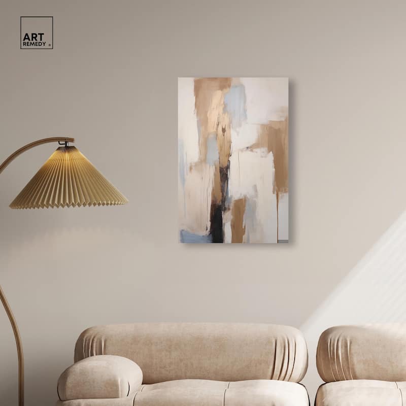 Sandstone Stillness I Canvas by Art Remedy, Gallery Wrapped
