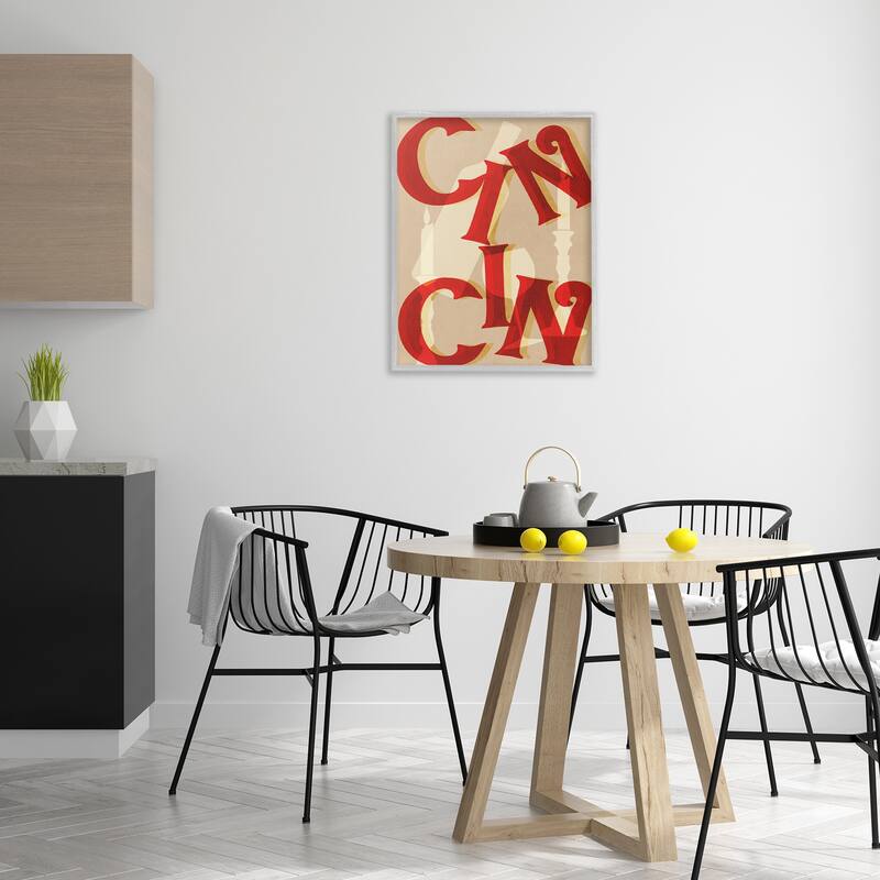 Stupell Cin Cin Wine & Candles Framed Giclee Art Design By Lil' Rue